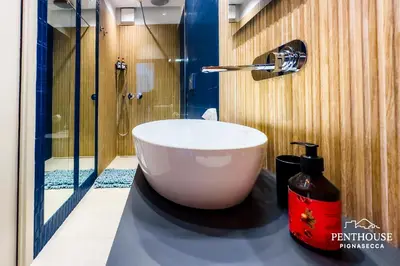 Bagno di Penthouse Pignasecca - Design Suites