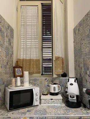 Set per la preparazione di tè e caffè presso La Casa di Milena
