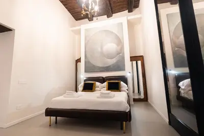 Letto o letti in una camera di Bonbon Apartment 1