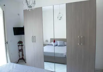 Letto o letti in una camera di Casa Fortuna