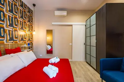 Letto o letti in una camera di La Casa di Hilde