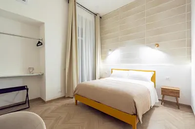 Letto o letti in una camera di Relais Borbonico Museo
