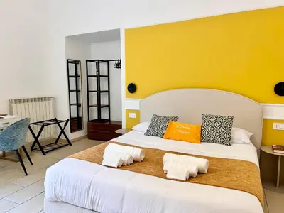 Letto o letti in una camera di Le Dame