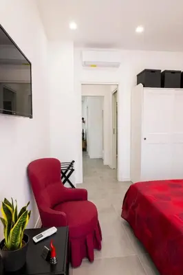 TV o dispositivi per l'intrattenimento presso Donna Iole Apartment