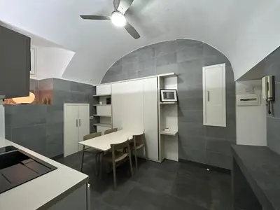 Cucina o angolo cottura di Suite Contè Mezzocannone