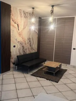 Area soggiorno di Partenope chiaia room's