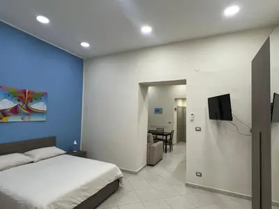 Letto o letti in una camera di a Casa di Nonna