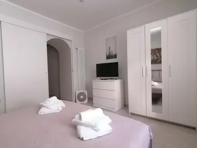 Letto o letti in una camera di Il terrazzino - entire apartment in Vomero