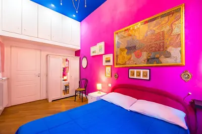Letto o letti in una camera di Joy Stay Old Town by NapoliApartments