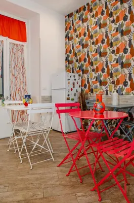 Area soggiorno di Da Ary Colorful Room