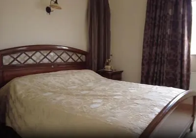 Letto o letti in una camera di Casa del Bosco