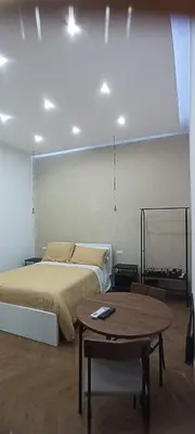 Letto o letti in una camera di Interior three apartment