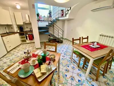 Cucina o angolo cottura di Borgo Belvedere