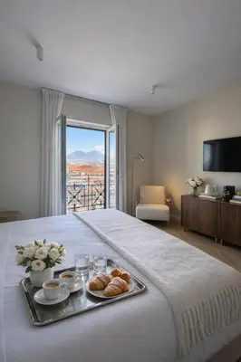 Letto o letti in una camera di Cratèrico