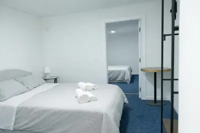 Letto o letti in una camera di Napul'è Riviera