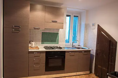 Cucina o angolo cottura di Splendido loft nel cuore antico