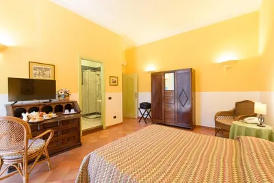 TV o dispositivi per l'intrattenimento presso Hotel Mergellina