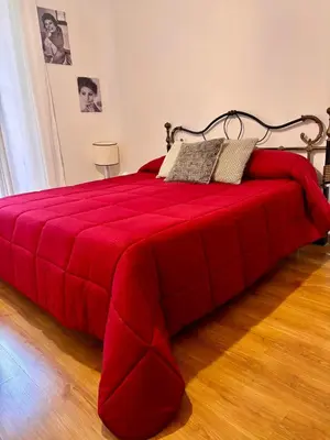 Letto o letti in una camera di Monastero Flat