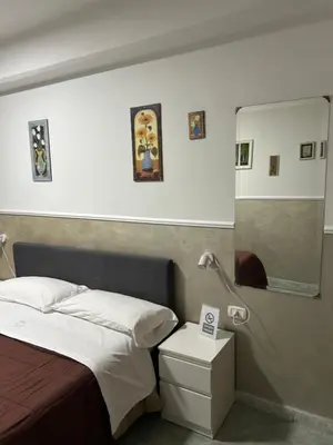 Letto o letti in una camera di Hotel Alloggio Del Conte