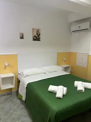 Letto o letti in una camera di Hotel Alloggio Del Conte