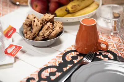 Cibo presso il bed & breakfast o nelle vicinanze
