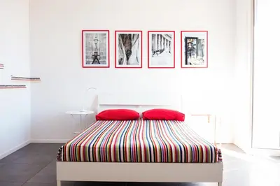 Letto o letti in una camera di Casa Dell'Artista In Centro