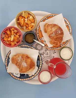 Cibo presso il bed & breakfast o nelle vicinanze