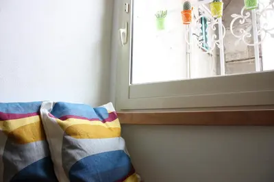 Letto o letti in una camera di B&B Il Conservatorio