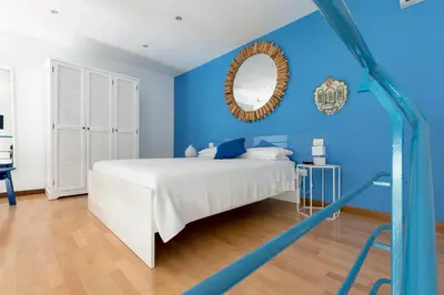 Letto o letti in una camera di Aristovascio