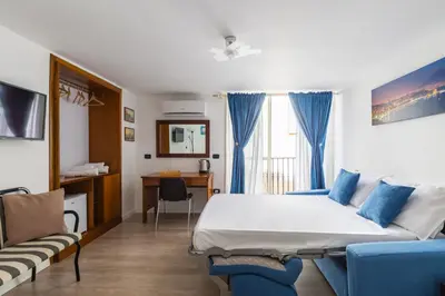 TV o dispositivi per l'intrattenimento presso B&B Antica Napoli