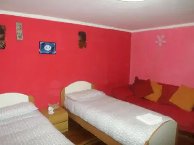 Letto o letti in una camera di b&b Zia Sua