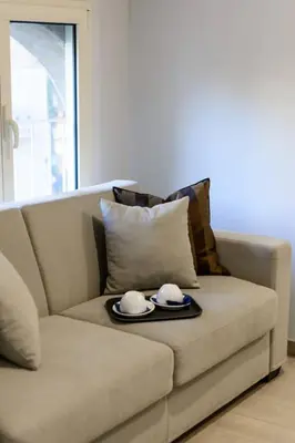Area soggiorno di Riviera Luxury Suites