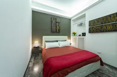 Letto o letti in una camera di Il Ventre di Napoli 