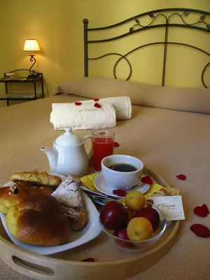 Cibo presso il bed & breakfast o nelle vicinanze
