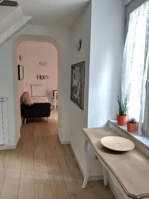 Letto o letti in una camera di B&B San Carlo