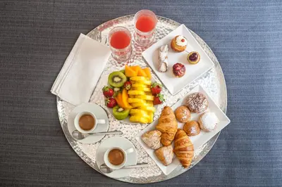 Cibo presso il bed & breakfast o nelle vicinanze