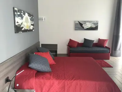 Letto o letti in una camera di La Dimora di Garibaldi