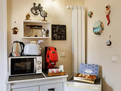 Cucina o angolo cottura di B&B Bella 'Mbriana Simona