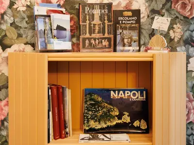 Biblioteca nel bed & breakfast