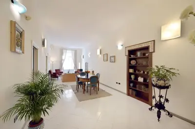 Area soggiorno di Charming apartment