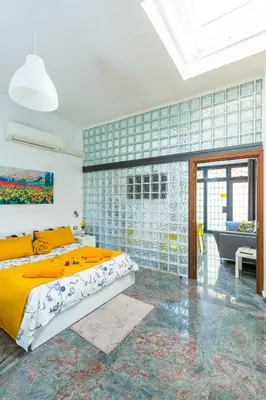 Letto o letti in una camera di Museo Filangieri Suite