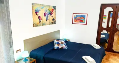 Letto o letti in una camera di La Casita Toledo - In pieno centro