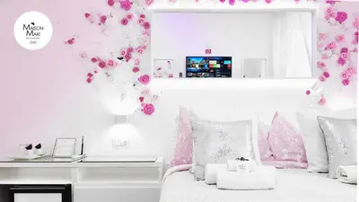 Letto o letti in una camera di B&B Maison Mari