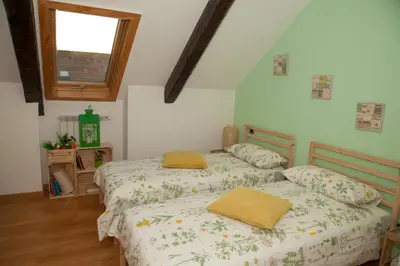 Letto o letti in una camera di Caesar Napoli
