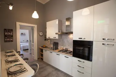 Cucina o angolo cottura di Largo Donnaregina Home