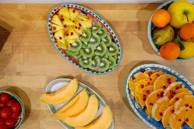 Cibo presso il bed & breakfast o nelle vicinanze