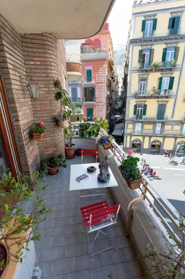 Balcone o terrazza di Napoli Bonita b&b