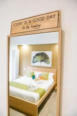 Letto o letti in una camera di Studio19