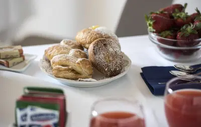 Cibo presso il bed & breakfast o nelle vicinanze
