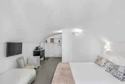 Letto o letti in una camera di A Casa di Anna - Dimore Partenopee
